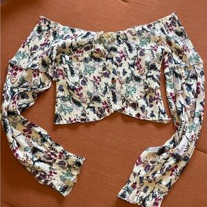 Floral Off-Shoulder Top